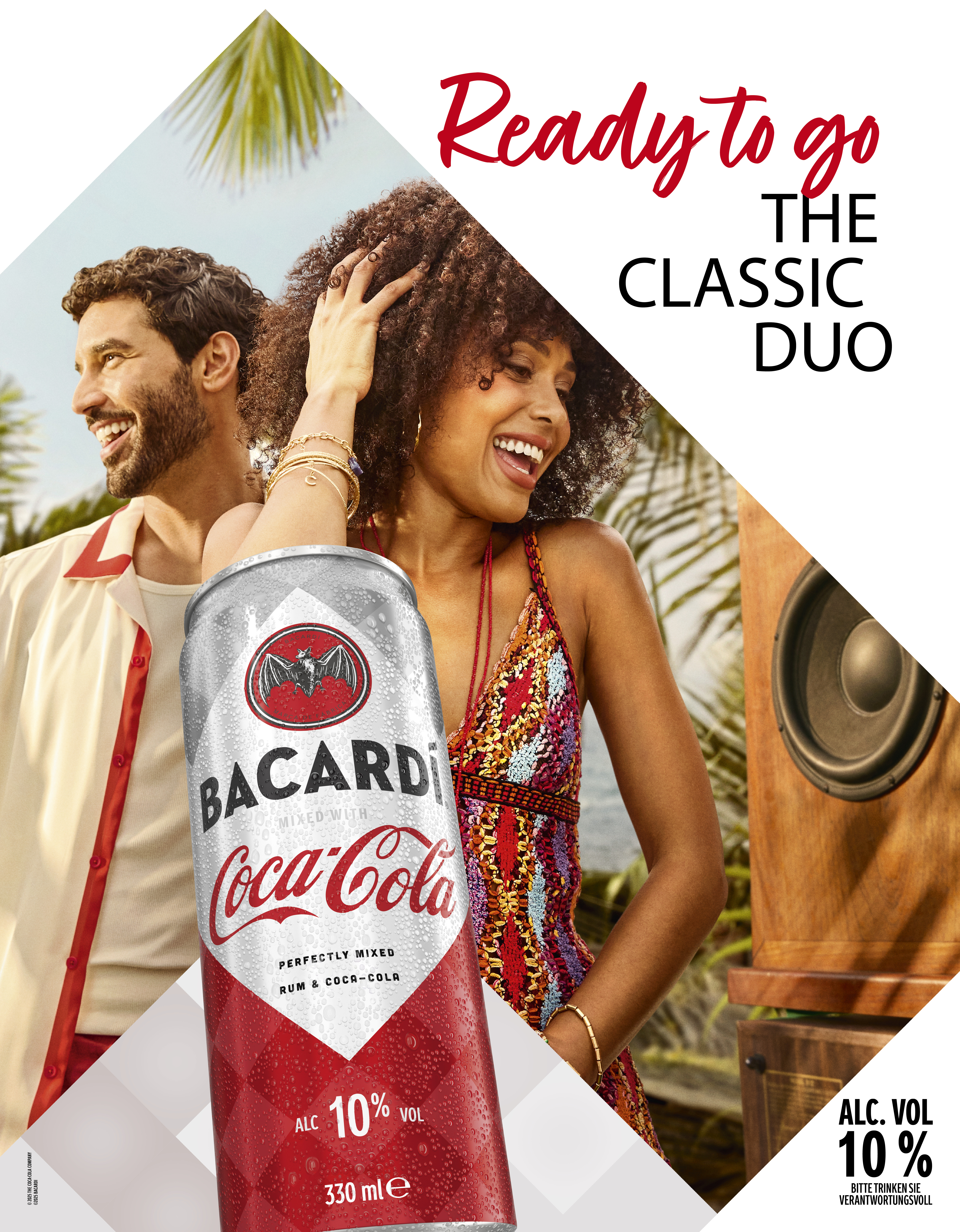 Kampagnenbild Bacardi & Coca-Cola