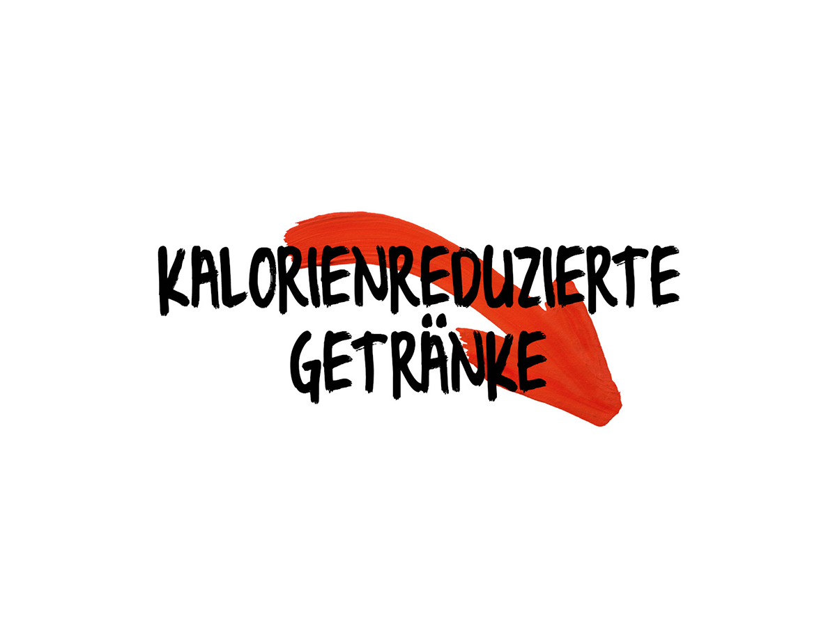 Kalorienreduzierte Getränke