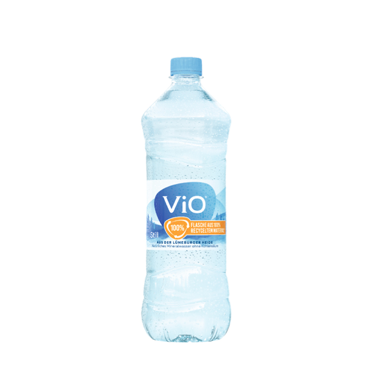 Eine Einliterflasche ViO Stil