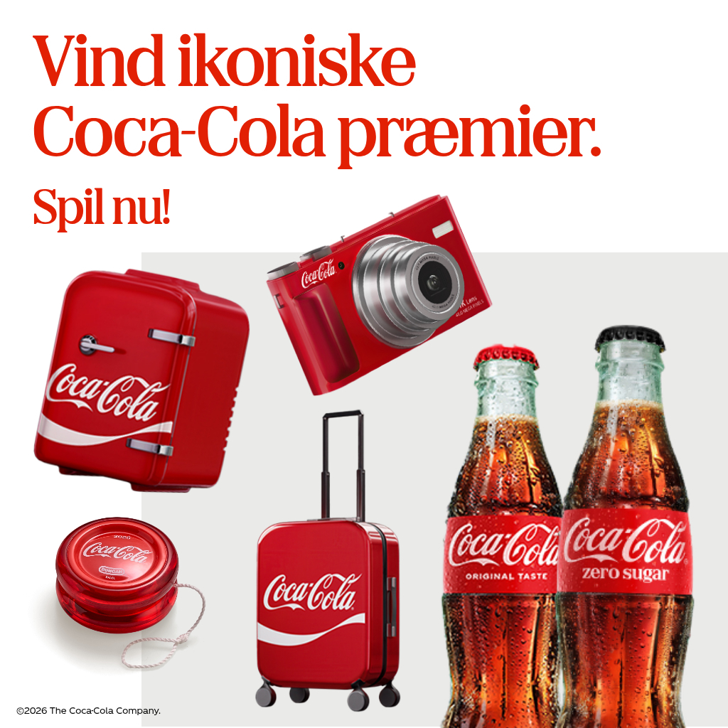 Denmark Coca-Cola Icon Campaign banner 
