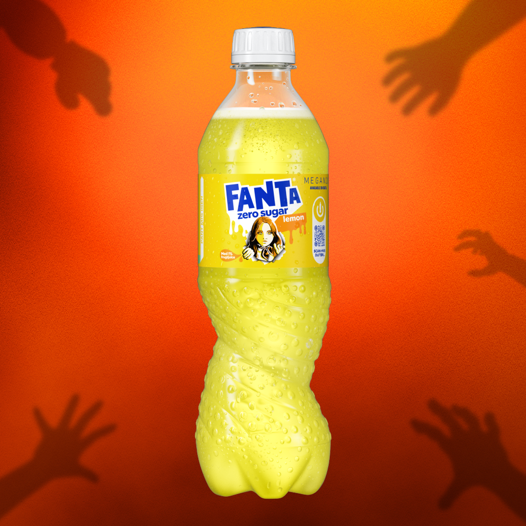 Fanta Lemon Zero Sugar x MEGAN