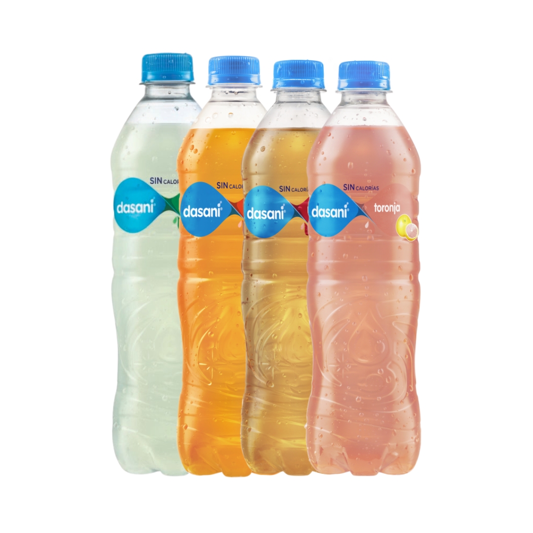 Renders Dasani Saborizada - 1 Botellas de Dasani Saborizadas