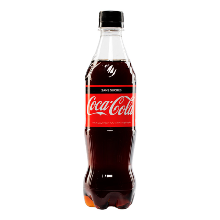 Bouteille de Coca-Cola sans sucres