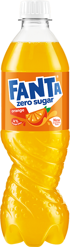 Fanta Orange Zero karastusjook, pudel 500ml