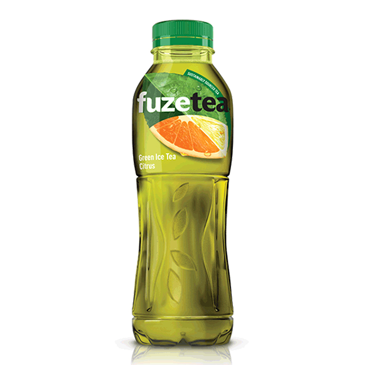 Fuzetea Green Ice Tea Citrus jäätee, pudel 500ml