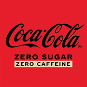 Coca-Cola Zero sugar Zero caffeine logo