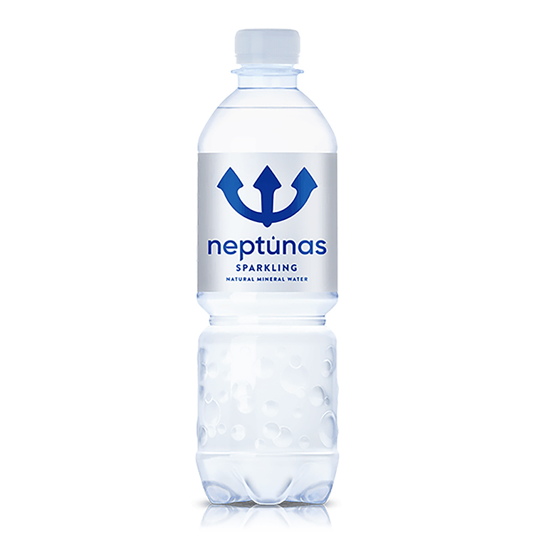 Neptunas Sparkling, pudel 500ml
