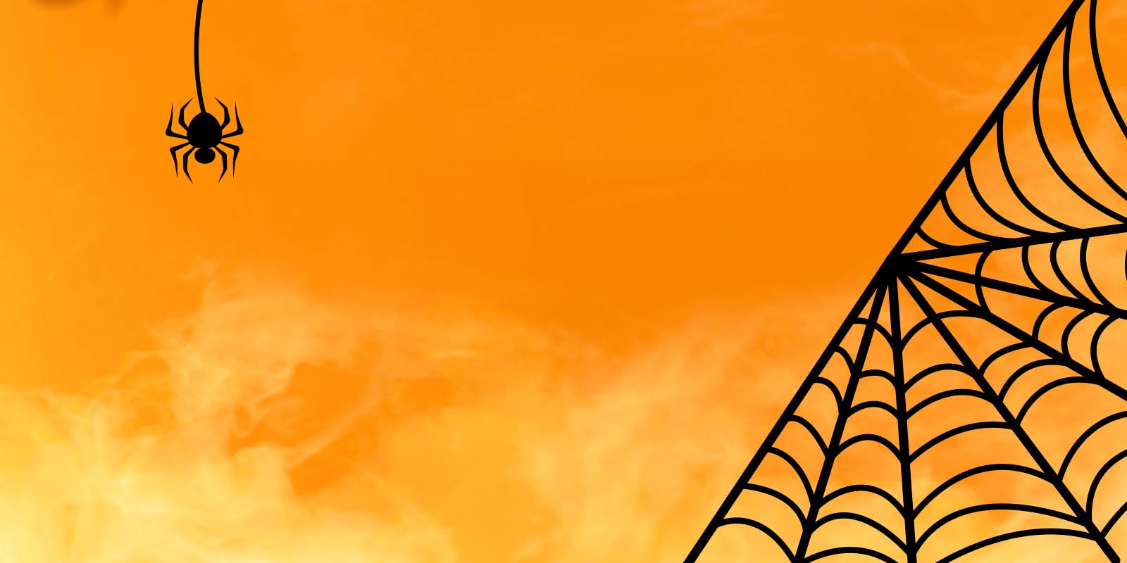 Bottle of Fanta with scary image and text to grab a Fanta to win epic tricks or treats