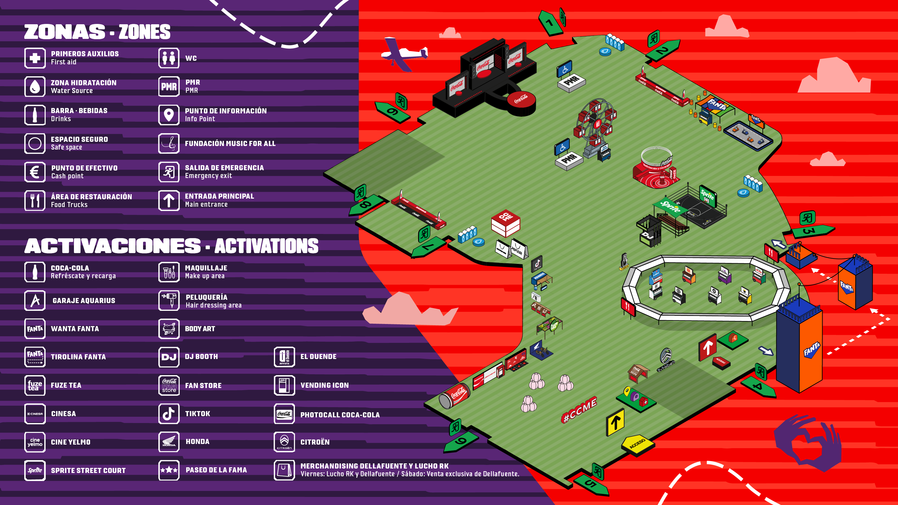 Mapa de CCME 2026