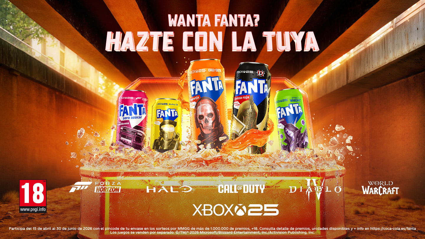 bodegon de las latas edición limitada de fanta xbox