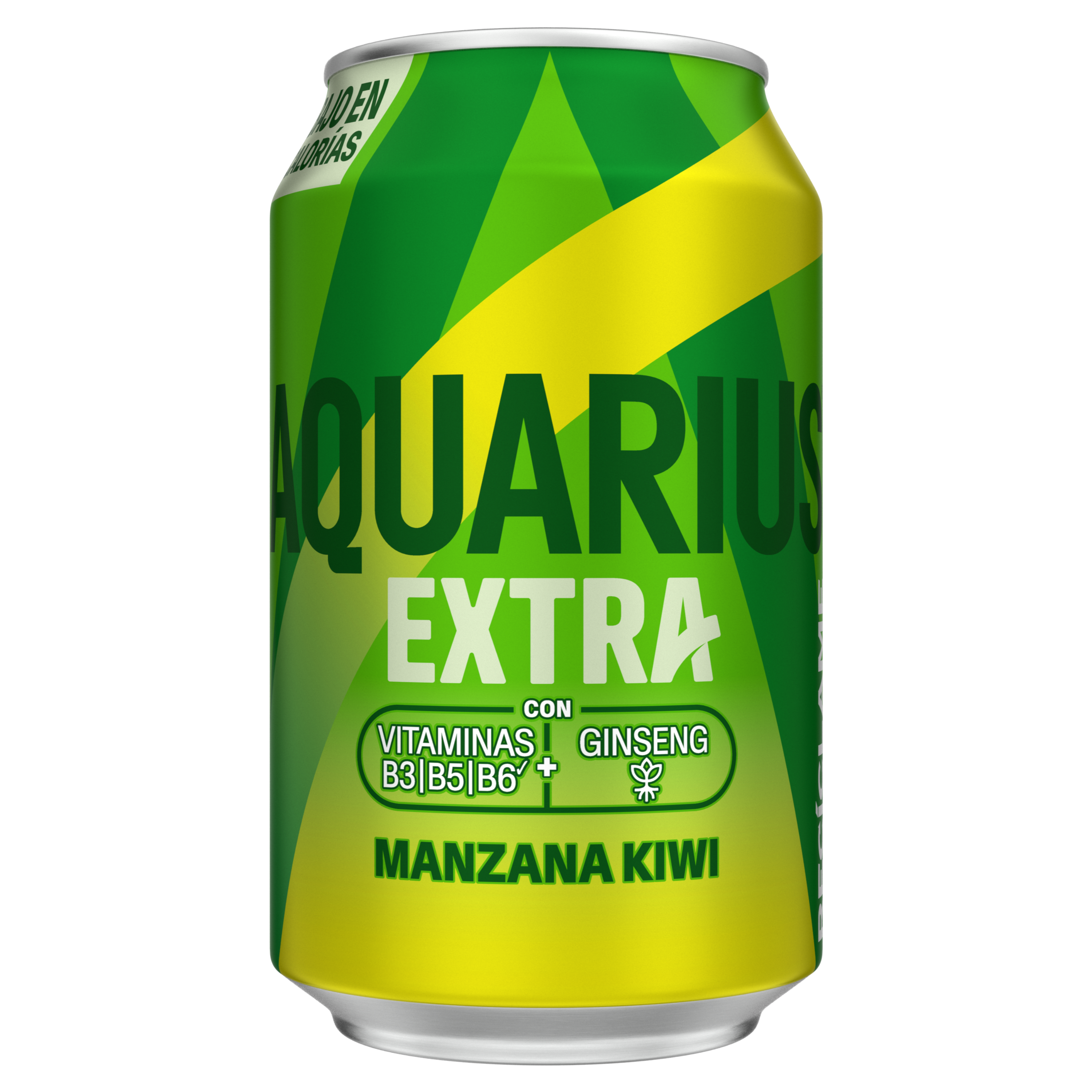 Lata de Aquarius Manzana Kiwi