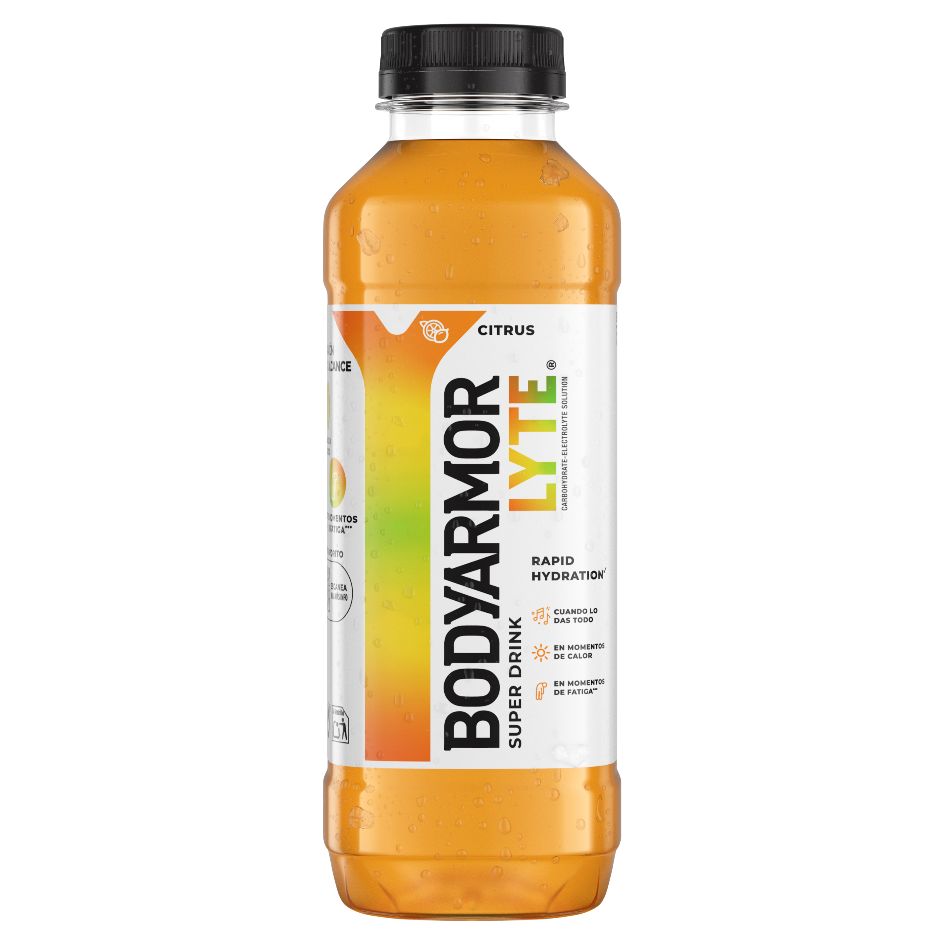 Botella de BodyArmour Lyte Sabor Citrus