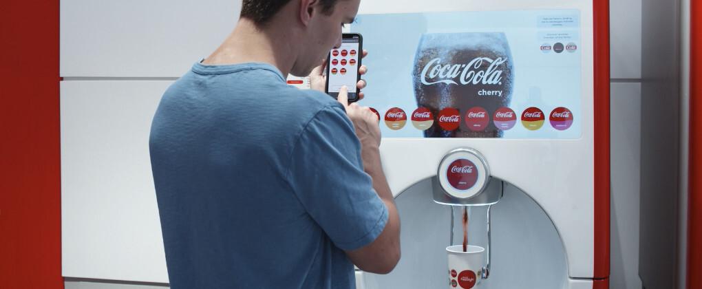 Coca-Cola crea un sistema ‘contactless’ para sus máquinas dispensadoras Freestyle