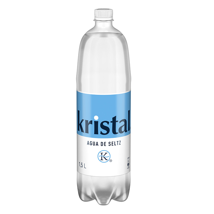 Botella de kristal de 1,5 l