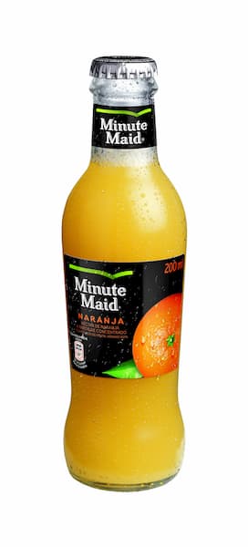 Botella de Minute Maid Naranja