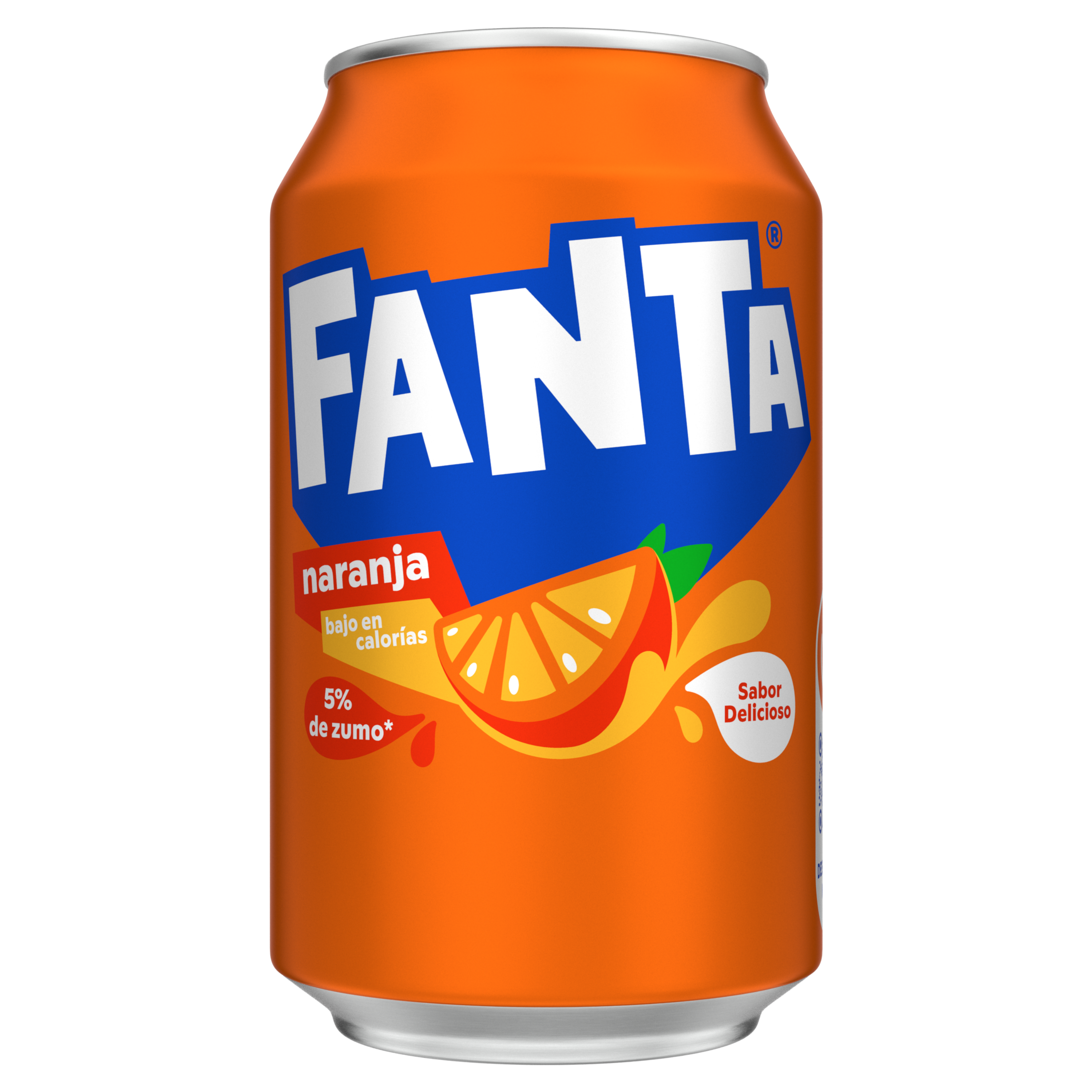 Lata de Fanta Naranja