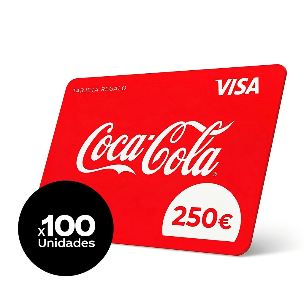 100 Unidades, Tarjeta Visa por 250€