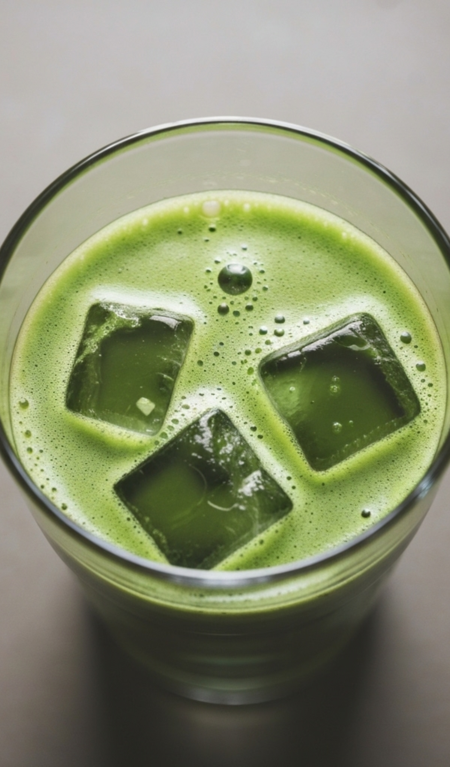 té matcha frío