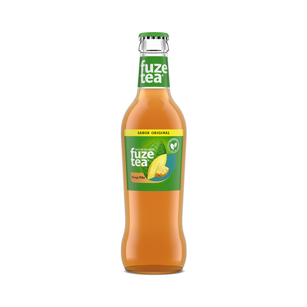 Botella de Fuze Tea Sabor Original Mango Piña