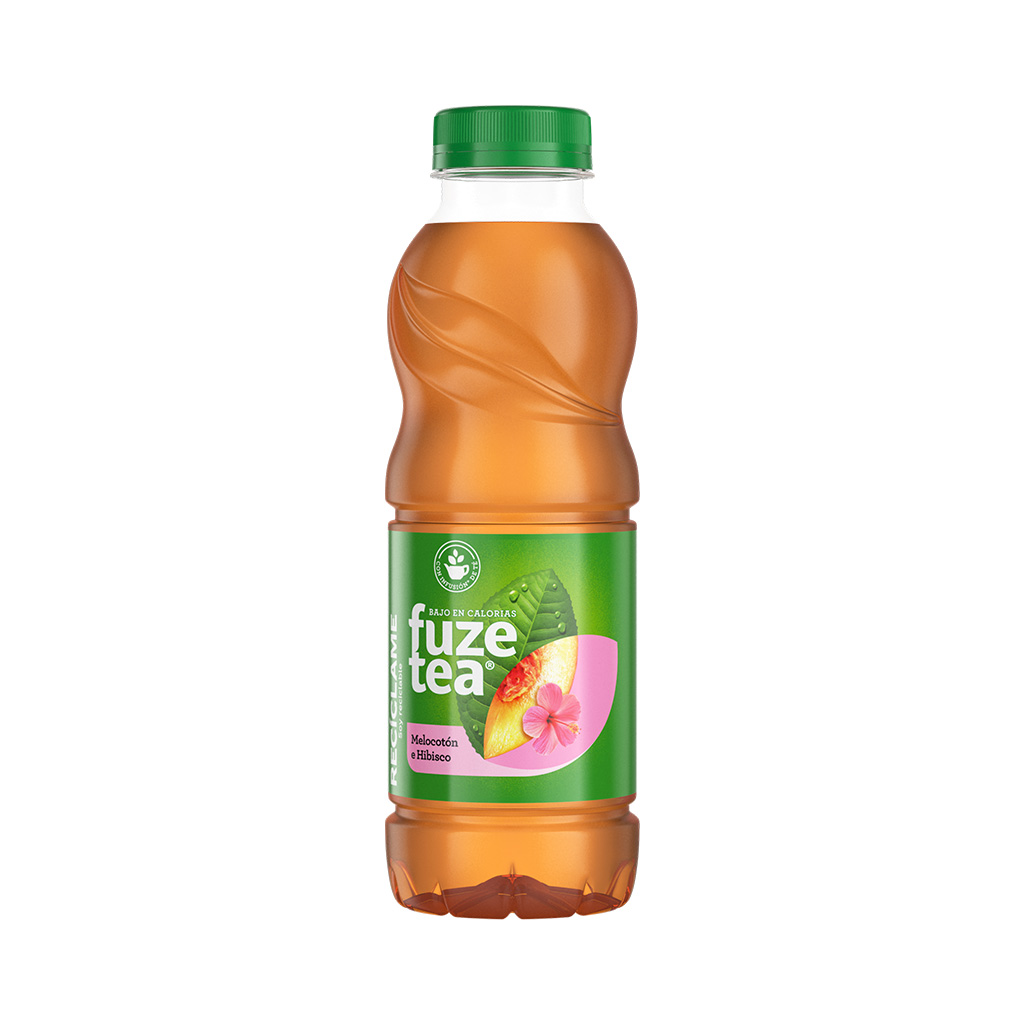 Botella de Fuze Tea Melocotón e Hibisco