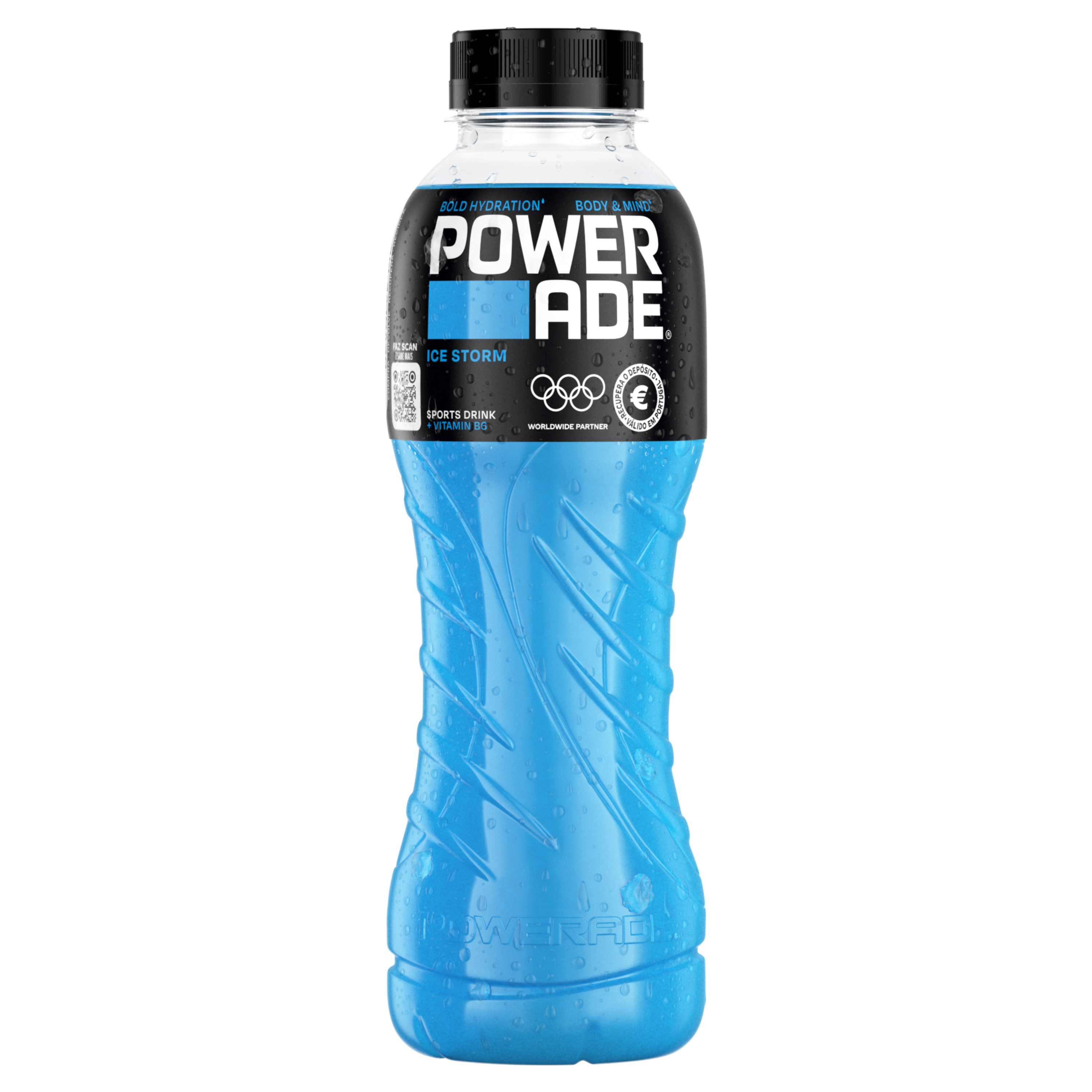 Uma garrafa de Powerade® Ice Storm