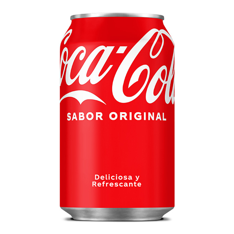 Lata de Coca-Cola Sabor Original
