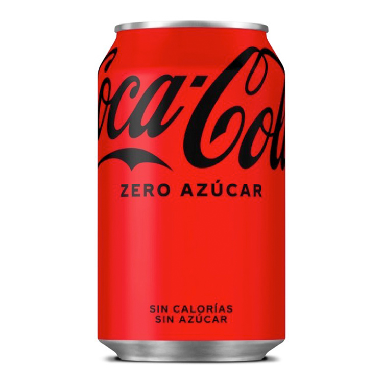 Lata de Coca-Cola Zero Azúcar