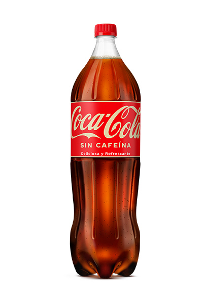 Botella de Coca-Cola Sin Cafeína
