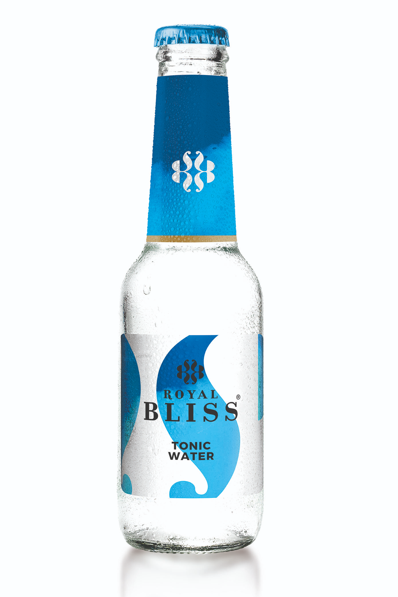 Botella de Royal Bliss Creative Tonic Water