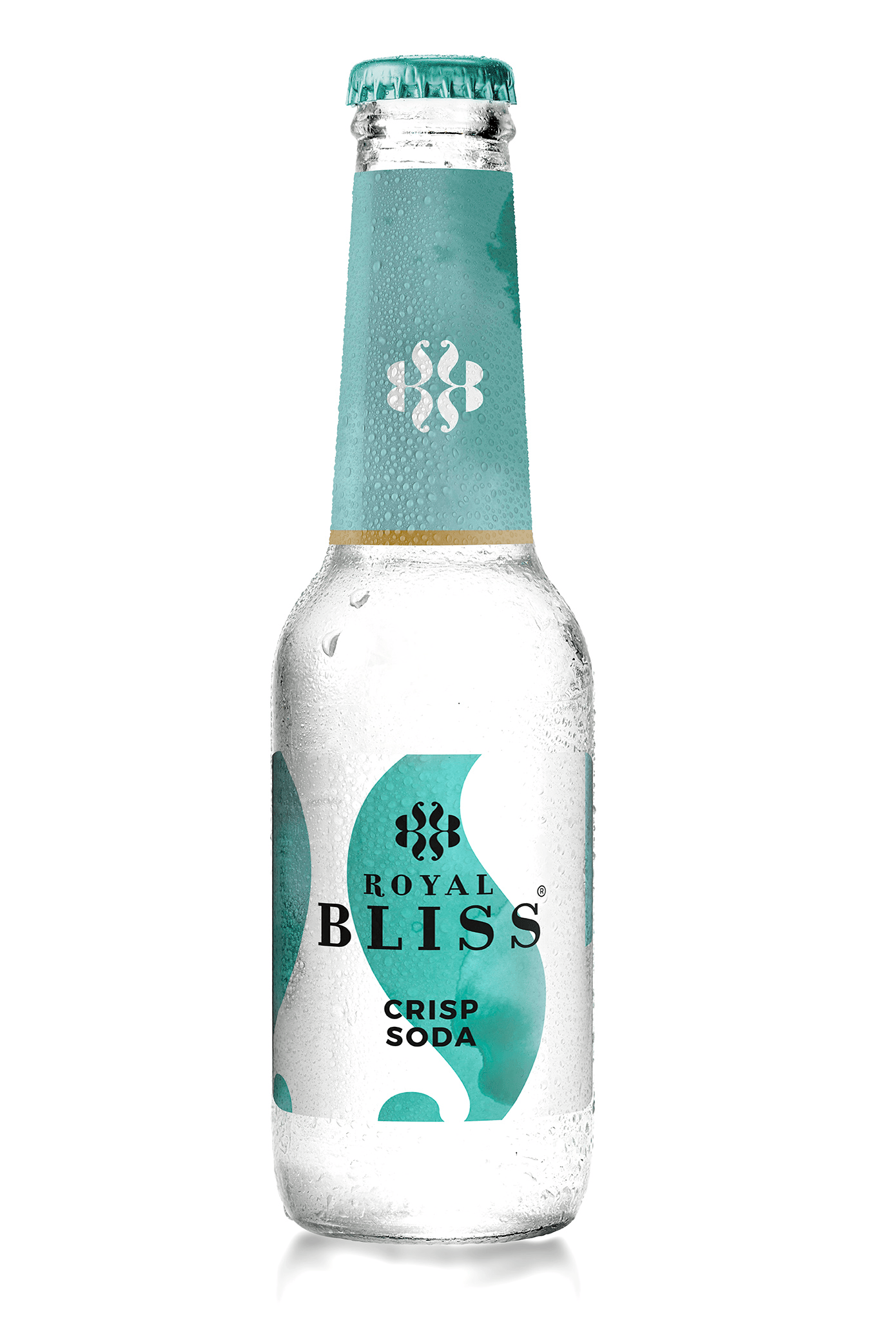 Botella de Royal Bliss Premium Elegant Soda
