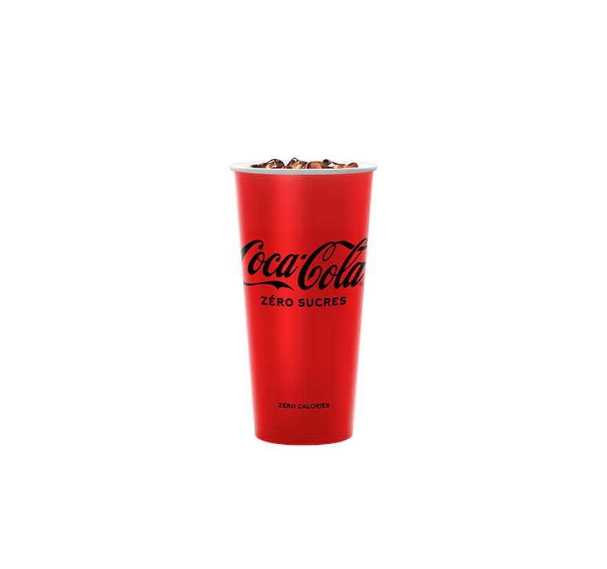  Cup de Coca-Cola Zéro Sucres