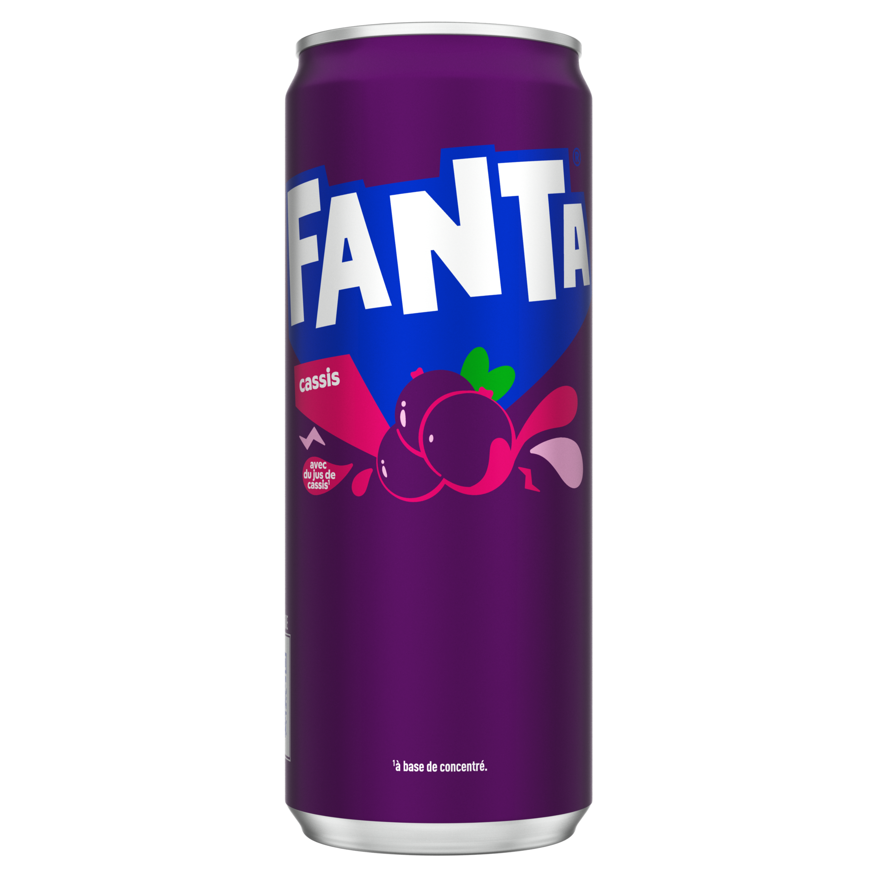 Bouteille de Fanta Cassis