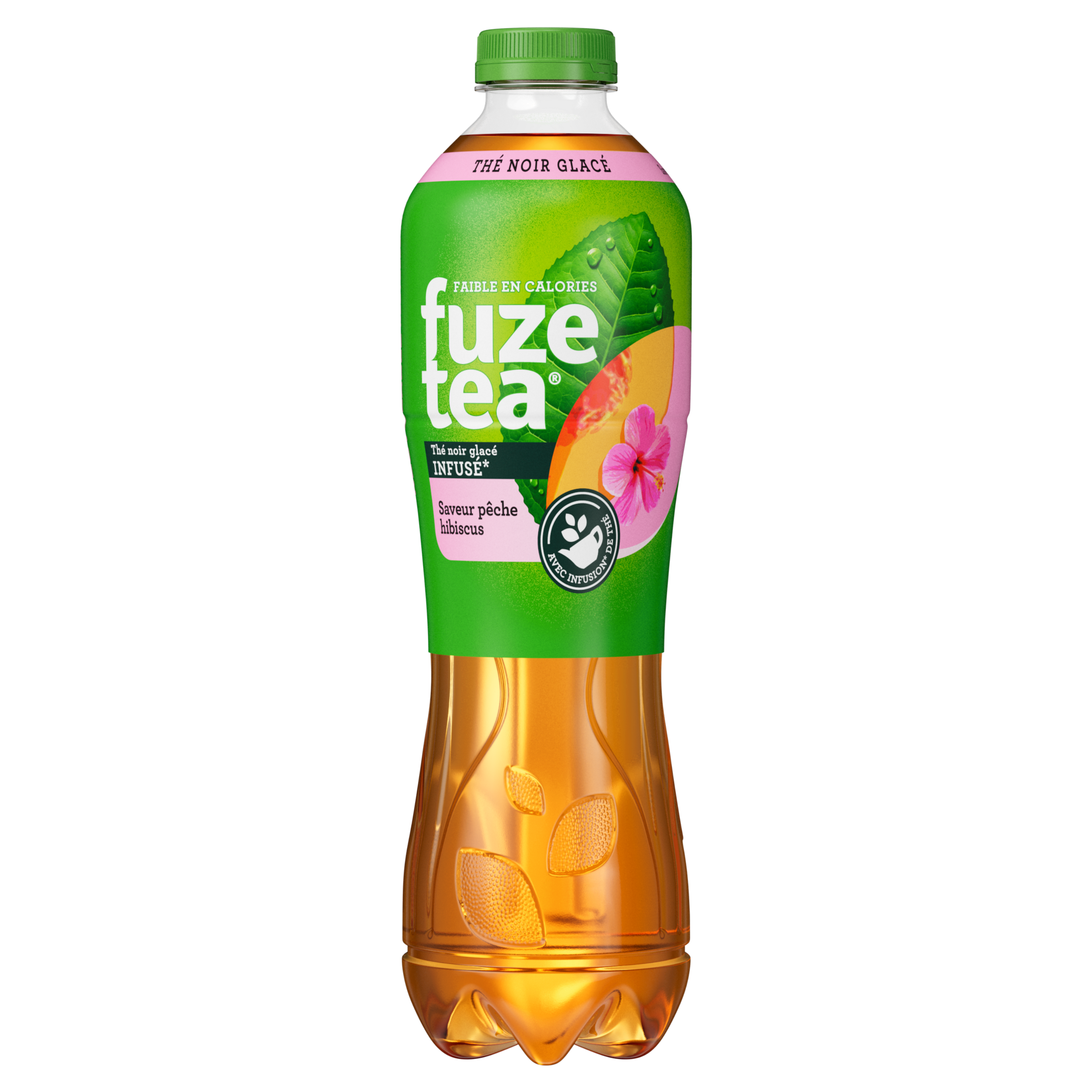 Bouteille de Fuze Tea Pêche Hibiscus