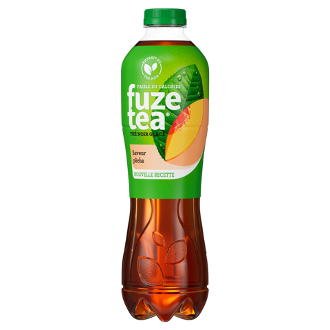Bouteille de Fuze Tea Saveur Pêche 