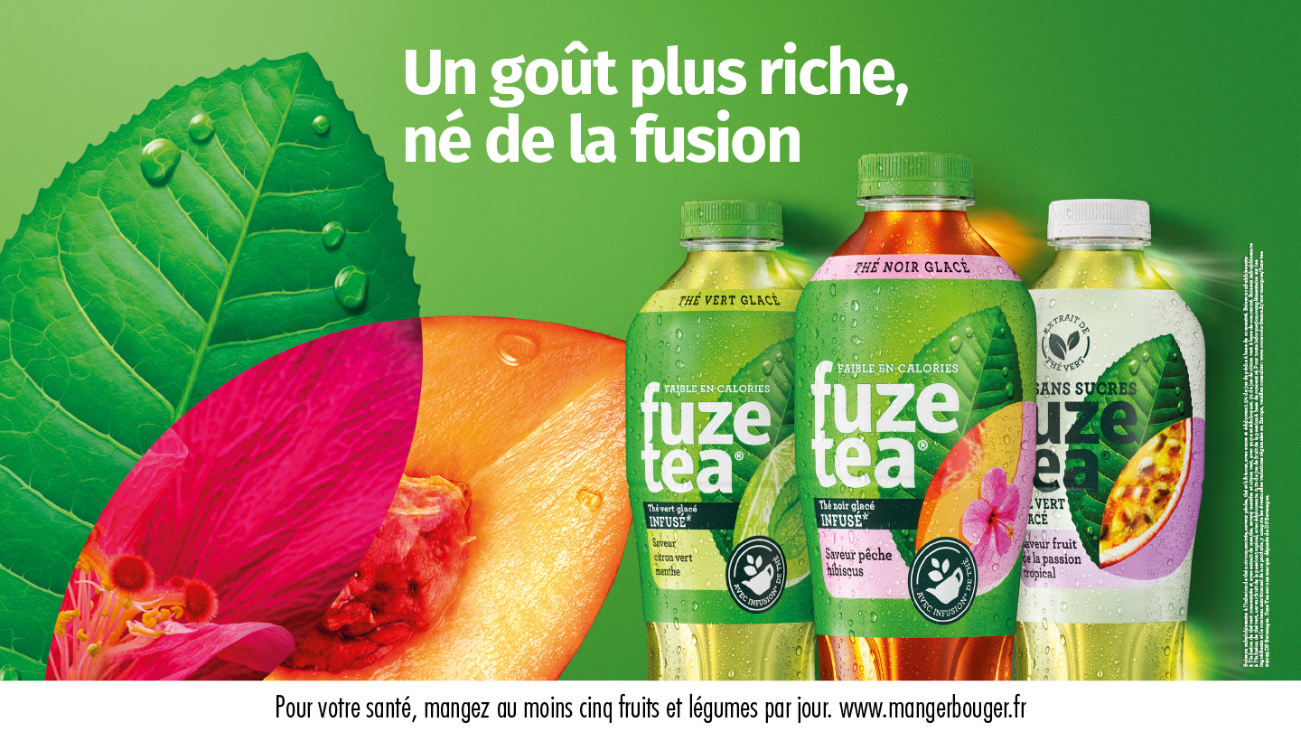Fuze Tea: Un goût plus riche, né de la fusion 