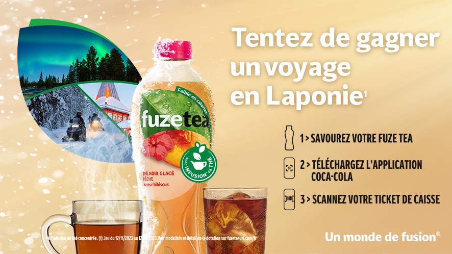 Tentez de gagner un voyage en Laponie avec Fuze Tea
