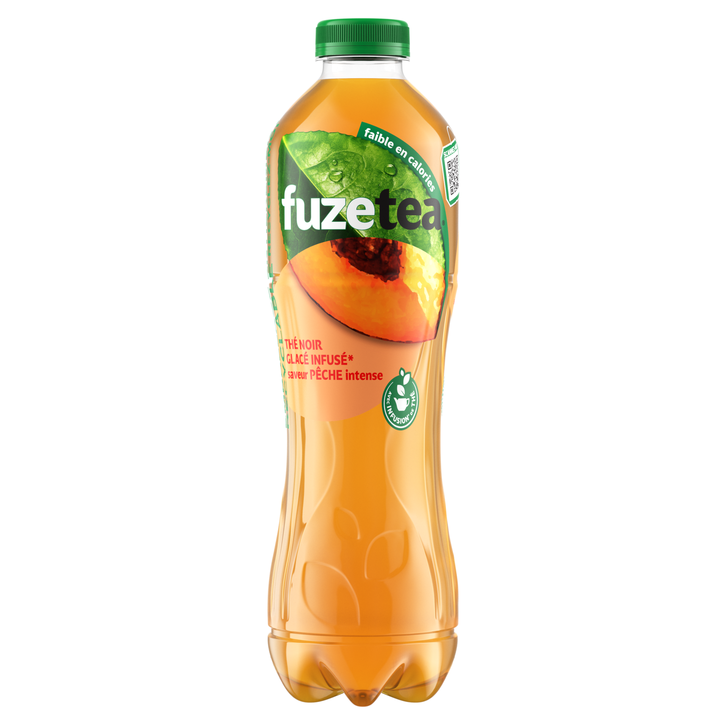 Bouteille de Fuze Tea Pêche Intense