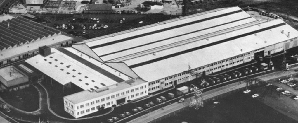 L'usine de Clamart en 1967.