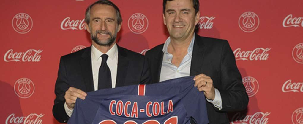 Partenariat Coca-Cola et Paris Saint-Germain