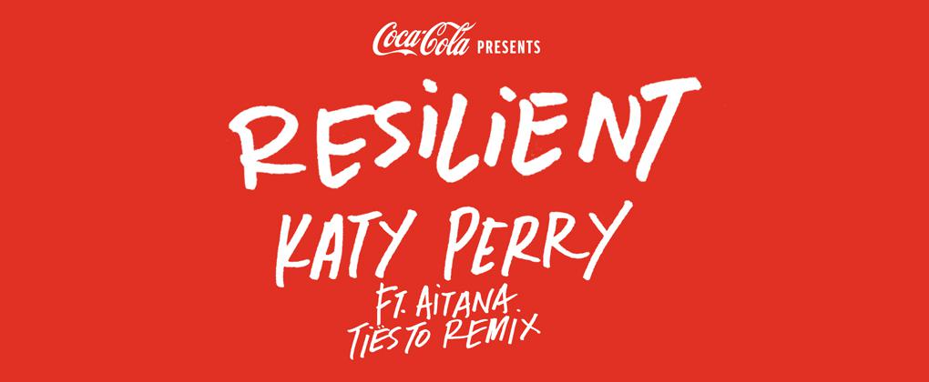 Dans le cadre d’un nouveau projet musical, Coca-Cola™ révèle sa collaboration avec Katy Perry : “Resilient” feat. Aitana (Tiësto Remix).
