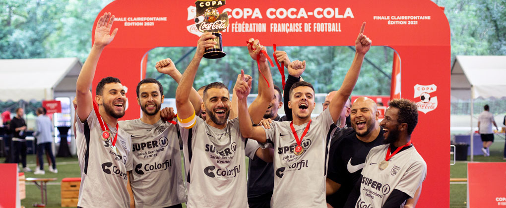 a finale du tournoi Copa Coca-Cola, organisé par la Fédération Française de Football et Coca-Cola