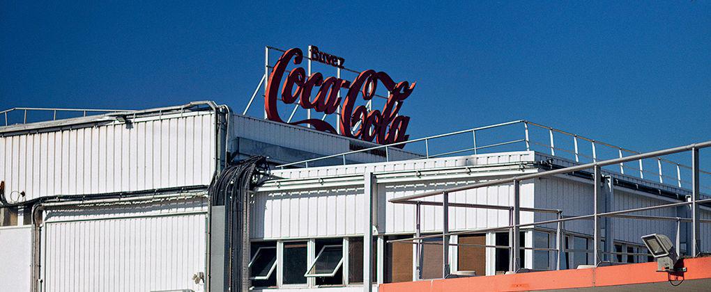 Allgemeine Ansichten der Coca-Cola-Fabrik 'les Pennes Mirabeau' in