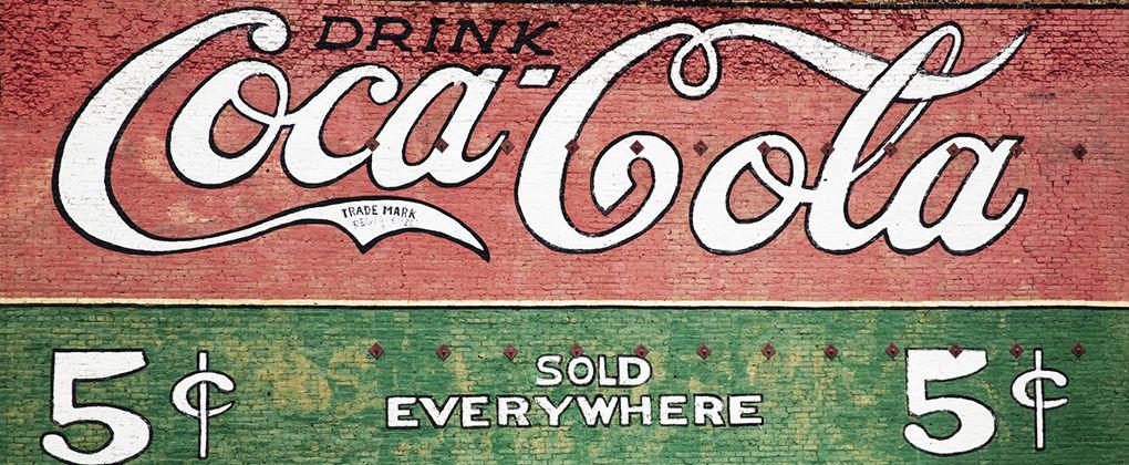 Publicité Coca-Cola 5 cents