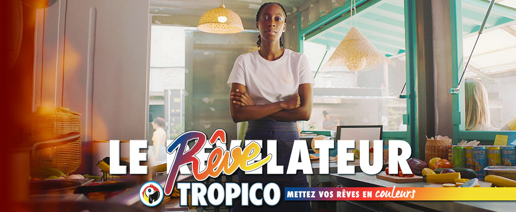 Tropico lance “Le Rêvélateur Tropico” pour mettre en couleurs les rêves des 16-26 ans.