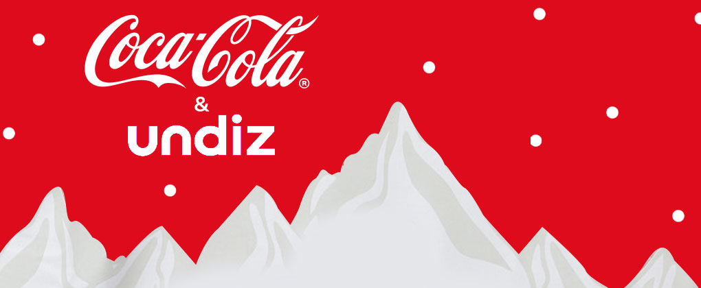 La marque Undiz nous invite dans l’ambiance feutrée d’un chalet à la montagne avec un mix & match aux couleurs de Coca-Cola.