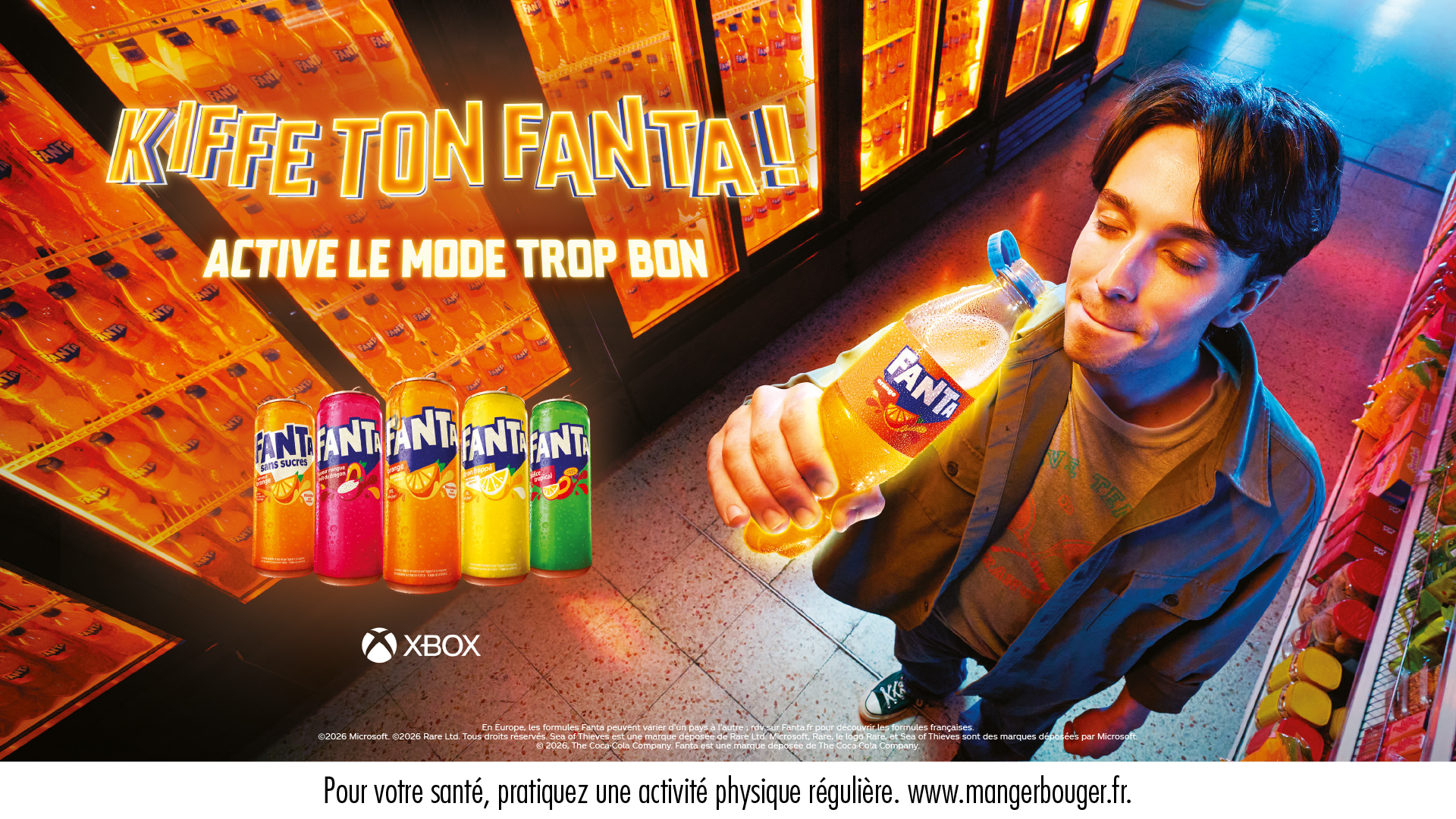 kiffe ton Fanta. Active le mode trop bon.