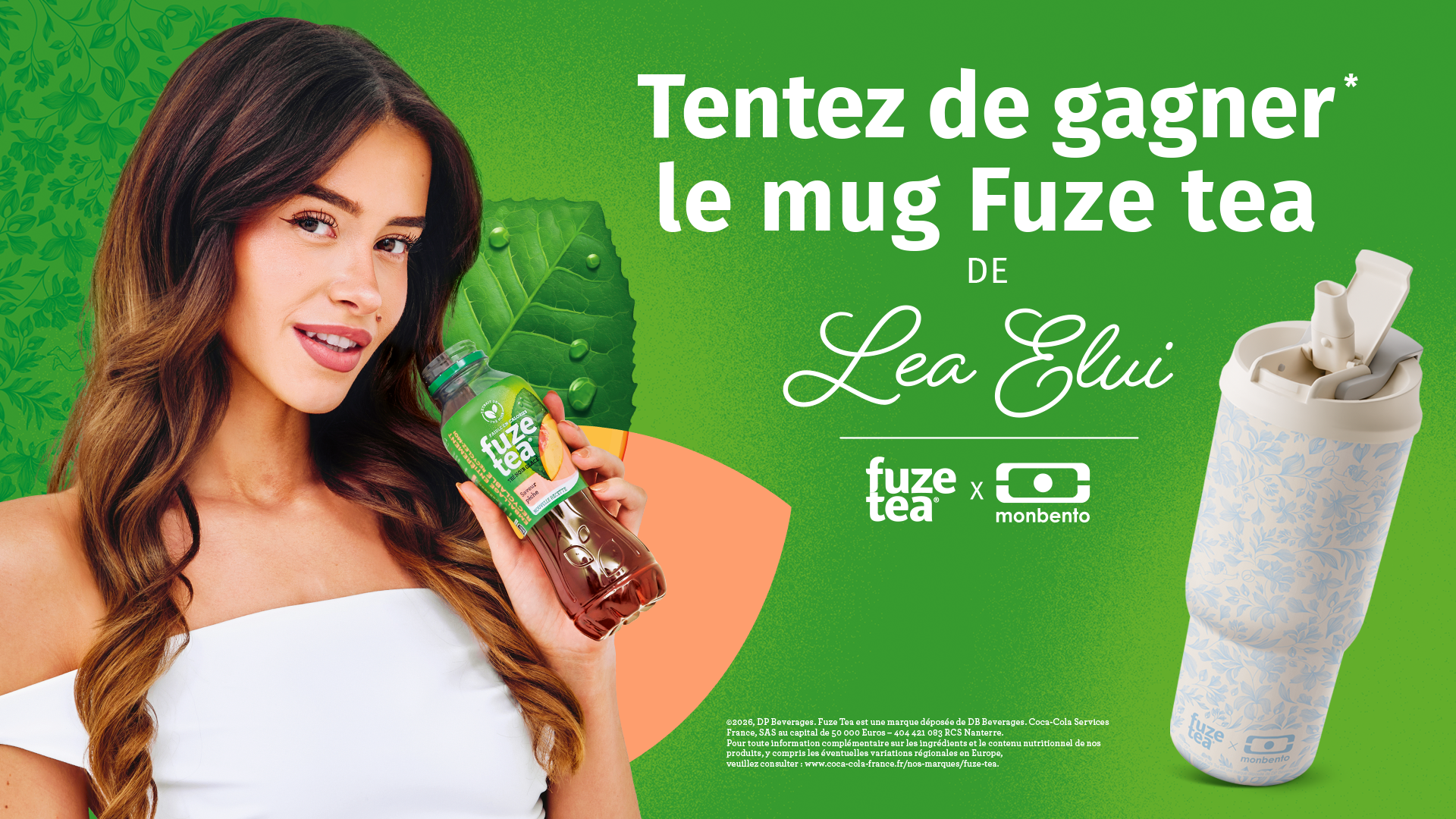 Tente de gagner le mug collector Fuze Tea de Lea Elui