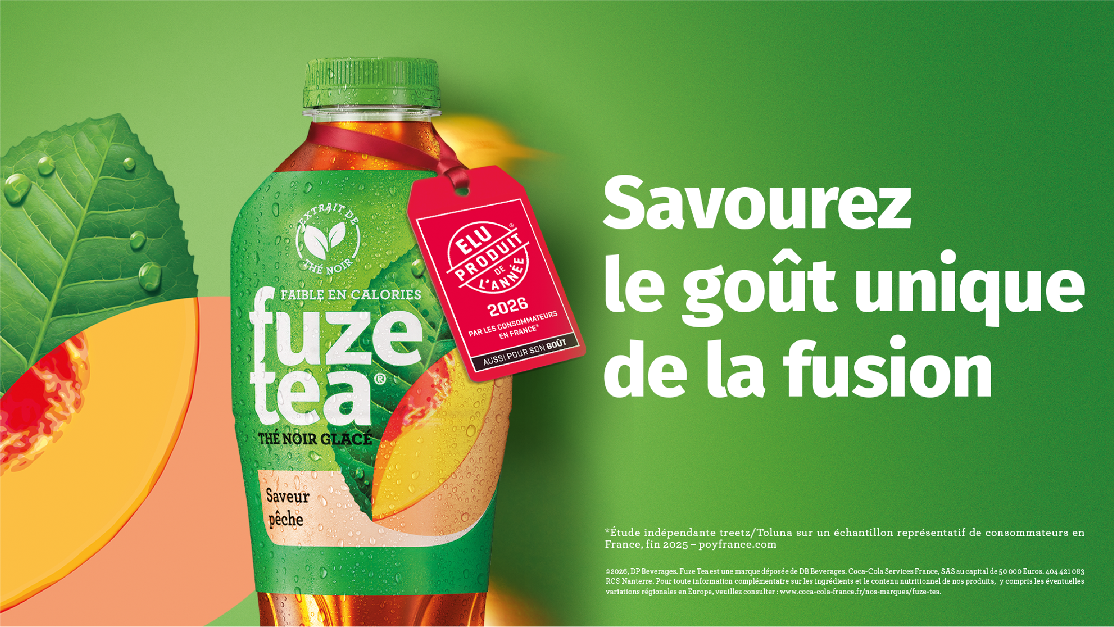Fuze Tea: Un goût plus riche, né de la fusion 