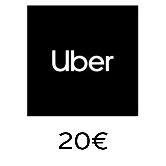Un voucher de 20€ pour un trajet Uber
