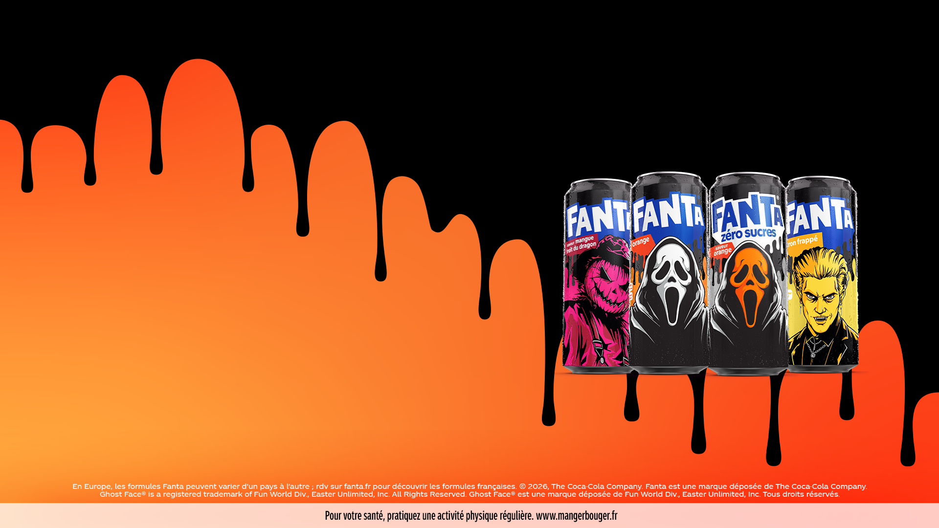 Découvrez l'édition limitée Fanta Halloween avant qu’elle ne disparaisse.